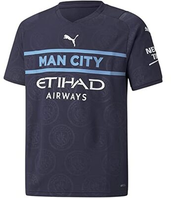 Alle Details zum Fußball-Trikot Manchester City, Trikot Unisex, Saison 2021/22, Drittes Trikot und ähnlichen Trikots