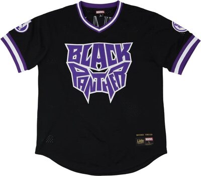 Marvel Black Panther T'Challa Trikot mit V-Ausschnitt bei Amazon bestellen