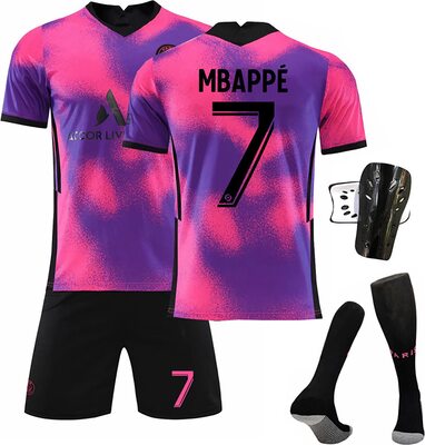 MAWOLY FußBall Trikot Kinder und Erwachsene Paris Trikot PSG Trikot Nr.30 Fußballtrikot Fußballkleidung Trikot Shorts und Socken Set Outdoor Jungen Adult bei Amazon bestellen