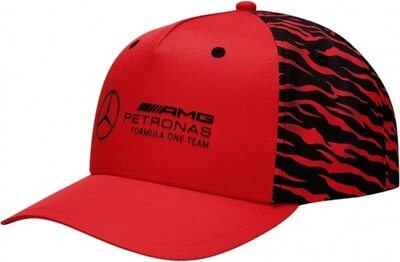 MERCEDES AMG PETRONAS Formula One Team - 2022 Chinesisches Neujahrs-Logo-T-Cap - Chinesisch Rot - Einheitsgröße bei Amazon bestellen
