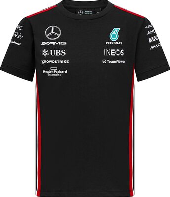 MERCEDES AMG PETRONAS Formula One Team - Kinder 2023 Team-T-Shirt bei Amazon bestellen