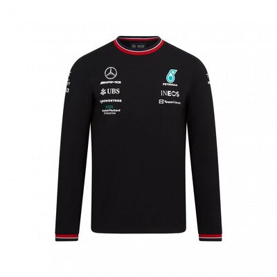 MERCEDES AMG PETRONAS Formula One Team - Offizielle Formel 1 Merchandise Kollektion - 2022 Team T-Shirt mit Langen Ärmeln bei Amazon bestellen