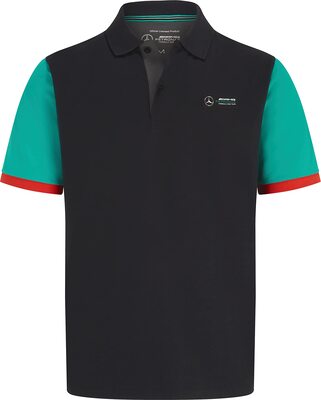 MERCEDES AMG PETRONAS Formula One Team - Offizielle Formel 1 Merchandise Kollektion - Block-Polo - Mehrfarbig - Herren - S bei Amazon bestellen