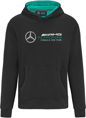 Alle Details zum Fußball-Trikot MERCEDES AMG PETRONAS Formula One Team - Offizielle Formel 1 Merchandise Kollektion - Logo-Kapuzenpullover und ähnlichen Trikots
