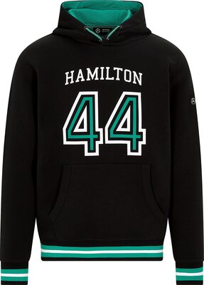 Mercedes-AMG Petronas Formule One Team - Offizielle Formel 1 Merchandise 2021 Kollektion - Lewis Hamilton #44 Hoodie - Schwarz - XL bei Amazon bestellen