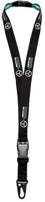 Alle Details zum Fußball-Trikot MERCEDES AMG PETRONAS Logo-Schlüsselband - Schwarz - Einheitsgröße und ähnlichen Trikots