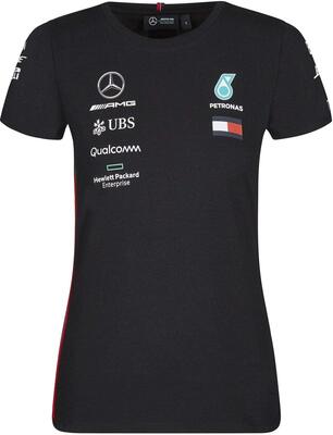 MERCEDES AMG PETRONAS Motorsport Team F1 Fahrer Damen T-Shirt bei Amazon bestellen