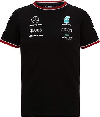 Mercedes-AMG Petronas - Offizielle Formel 1 Merchandise 2021 Kollektion - Jungen - Driver Tee - Kurze Ärmel - Schwarz - 140 bei Amazon bestellen