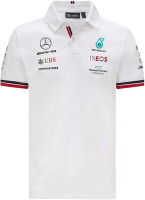 Alle Details zum Fußball-Trikot MERCEDES AMG PETRONAS Polo Motorsport Team F1 Formula Driver und ähnlichen Trikots
