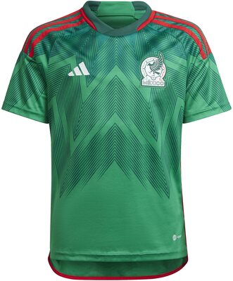 Mexiko, Kurzes Fußballhemdhemd Jungen, Saison 2022/23 Offizielle Heimtrikot bei Amazon bestellen