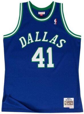 Alle Details zum Fußball-Trikot Mitchell & Ness NBA Hardwood Classics Swingman Jersey Dallas Mavericks - Dirk Nowitzki und ähnlichen Trikots