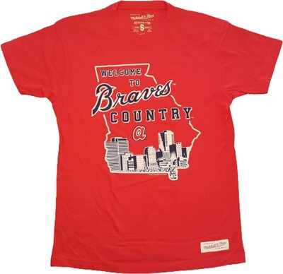 Mitchell & Ness T-Shirt Atlanta Braves Home State bei Amazon bestellen