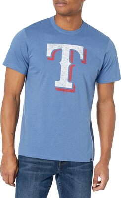 MLB Herren T-Shirt mit Aufdruck im Used-Look, Team-Farbe, Primär-Logo, Wortmarke bei Amazon bestellen