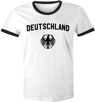 MoonWorks WM Shirt 2018 Fußball Deutschland Adler Wappen Herren Retro bei Amazon bestellen