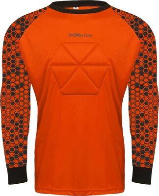 MOTINY Torwarttrikot für Erwachsene/Kinder, lange Ärmel, Brust, gepolstert, Torwarttrikot für Herren, Fußballtrikot bei Amazon bestellen
