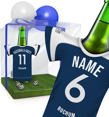my fan shirt Männer-Geschenk für Bochum-Fans PERSONALISIERBAR | Fanartikel Geburtstags-Geschenk Mann Freund Opa Bruder Offizieller Trikotkühler by MYFANSHIRT.com bei Amazon bestellen