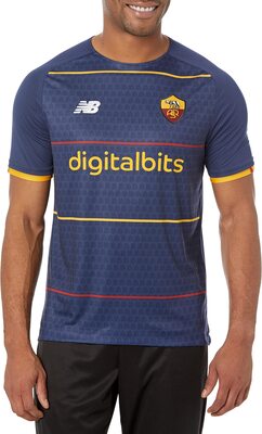 New Balance Roma Fourth Football Soccer T-Shirt 2021-2022 bei Amazon bestellen