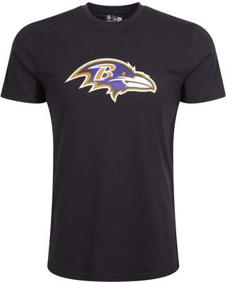 New Era - Baltimore Ravens - T-Shirt - NFL - Team Logo - Black bei Amazon bestellen