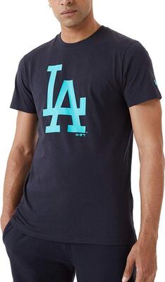New Era Basic Shirt - MLB Los Angeles Dodgers Navy bei Amazon bestellen