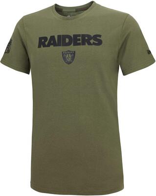 New Era CAMO Wordmark Shirt - NFL Las Vegas Raiders Oliv bei Amazon bestellen
