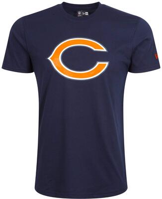 New Era - Chicago Bears - T-Shirt - NFL - Team Logo - Navy bei Amazon bestellen