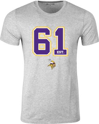 New Era Established Logo Shirt - NFL Minnesota Vikings grau bei Amazon bestellen