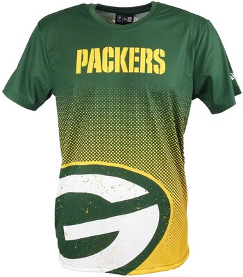 New Era Green Bay Packers NFL Gradient T-Shirt bei Amazon bestellen