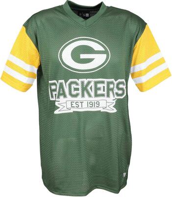New Era Green Bay Packers T Shirt/Tee NFL Contrast Sleeve bei Amazon bestellen