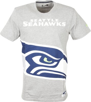 Alle Details zum Fußball-Trikot New Era Herren Oberteile / T-Shirt NFL Big Logo Seattle Seahawks size M und ähnlichen Trikots