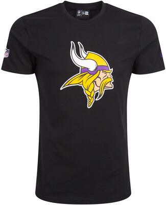 New Era - Minnesota Vikings - Tshirt - NFL - Team Logo - Black bei Amazon bestellen