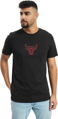 New Era NBA Chicago Bulls Chain Stitch Tee T-Shirt bei Amazon bestellen