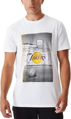 Alle Details zum Fußball-Trikot New Era NBA LOS Angeles Lakers Photographic Tee T-Shirt und ähnlichen Trikots