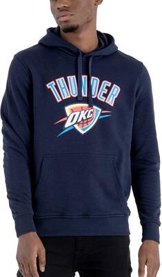 New Era - NBA Oklahoma City Thunder Team Logo T-Shirt - Grau bei Amazon bestellen