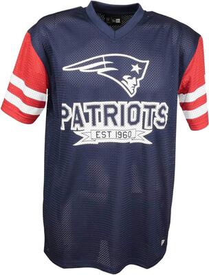 New Era New England Patriots T Shirt/Tee NFL Contrast Sleeve bei Amazon bestellen