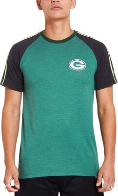 New Era NFL Green Bay Packers Stripe Raglan Tee T-Shirt bei Amazon bestellen