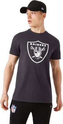 New Era NFL LAS Vegas Raiders Outline Logo Tee T-Shirt bei Amazon bestellen