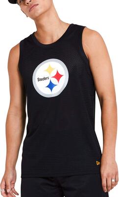Alle Details zum Fußball-Trikot New Era - NFL Pittsburgh Steelers Logo Tank Top - Schwarz und ähnlichen Trikots
