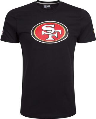 New Era - NFL San Francisco 49ers Team Logo T-Shirt - Black bei Amazon bestellen