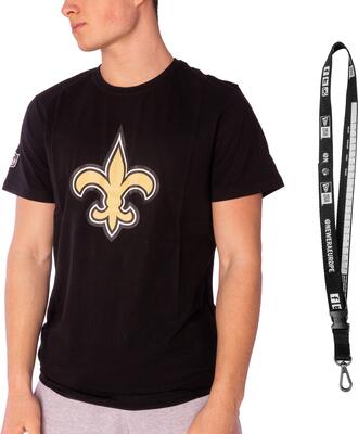 New Era NFL Shirts - Football T-Shirt - Patriots - Saints - Packers - 49ers - Seahawks - Chiefs - Ravens - Vikings - alle Teams inklusive limitierten Schlüsselanhänger bei Amazon bestellen