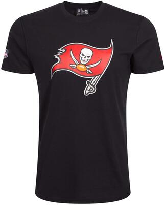 Alle Details zum Fußball-Trikot New Era Tampa Bay Buccaneers T-Shirt - NFL - Team Logo - Black und ähnlichen Trikots