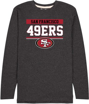 NFL Erwachsene Anthrazit Langarm T Shirt Sportbekleidung Team Gear für Damen und Herren bei Amazon bestellen
