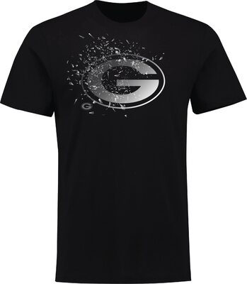 NFL Green Bay Packers Shatter Graphic Logo Football Shirt schwarz bei Amazon bestellen