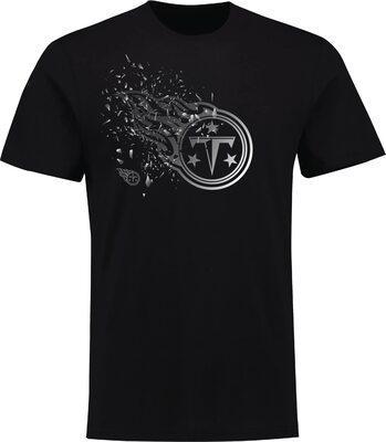 NFL Tennessee Titans Shatter Graphic Logo Football Shirt schwarz bei Amazon bestellen