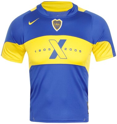 Nike CA Boca Juniors Trikot Home 2005 Kindergröße bei Amazon bestellen