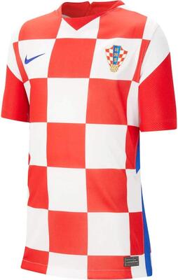 Nike CRO BRT STAD SS HM T-Shirt White/University Red/Bright Bl M bei Amazon bestellen