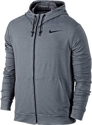 Alle Details zum Fußball-Trikot Nike Herren DRI-FIT Training Fleece Full Zip Kapuzenpullover und ähnlichen Trikots