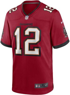 Alle Details zum Fußball-Trikot Nike Tampa Bay Buccaneers Tom Brady Replika Jersey Home und ähnlichen Trikots
