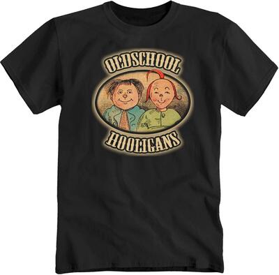 Oldschool Hooligans Fussball Ultra Kurve Ultras Fan Stadion Kult schwarz T-Shirt bei Amazon bestellen