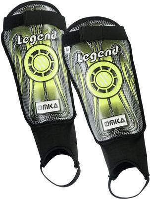 OMKA Legend Schienbeinschoner Schienbeinschützer Shin Guard Fußball Knöchelschutz bei Amazon bestellen