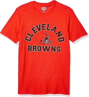 OTS Herren NFL Cleveland Browns Men's Slub Tee NFL Herren Slub Tee (1er Pack) bei Amazon bestellen